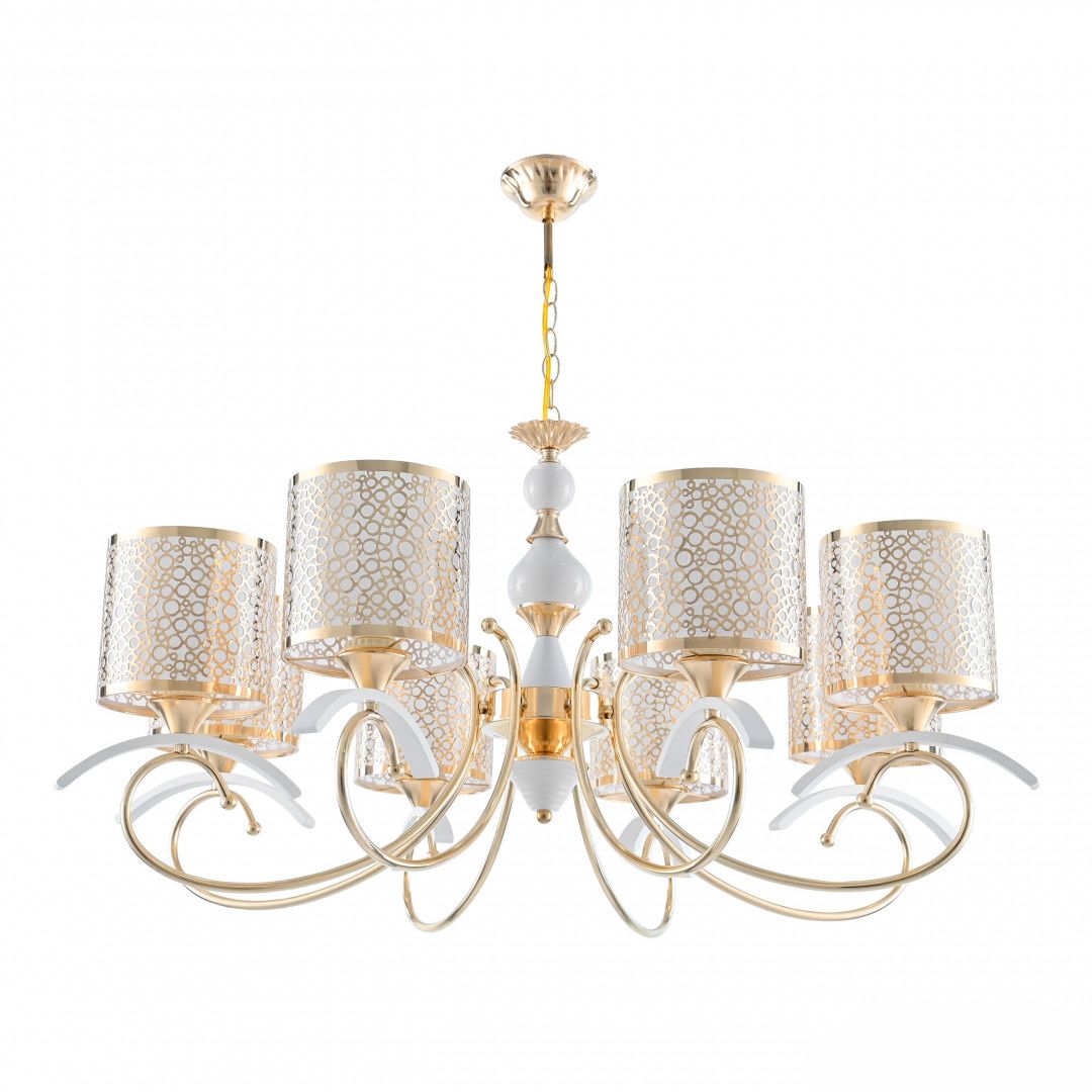Подвесная люстра Arte Milano Florentia-9787 309787/8 Wh/Gd