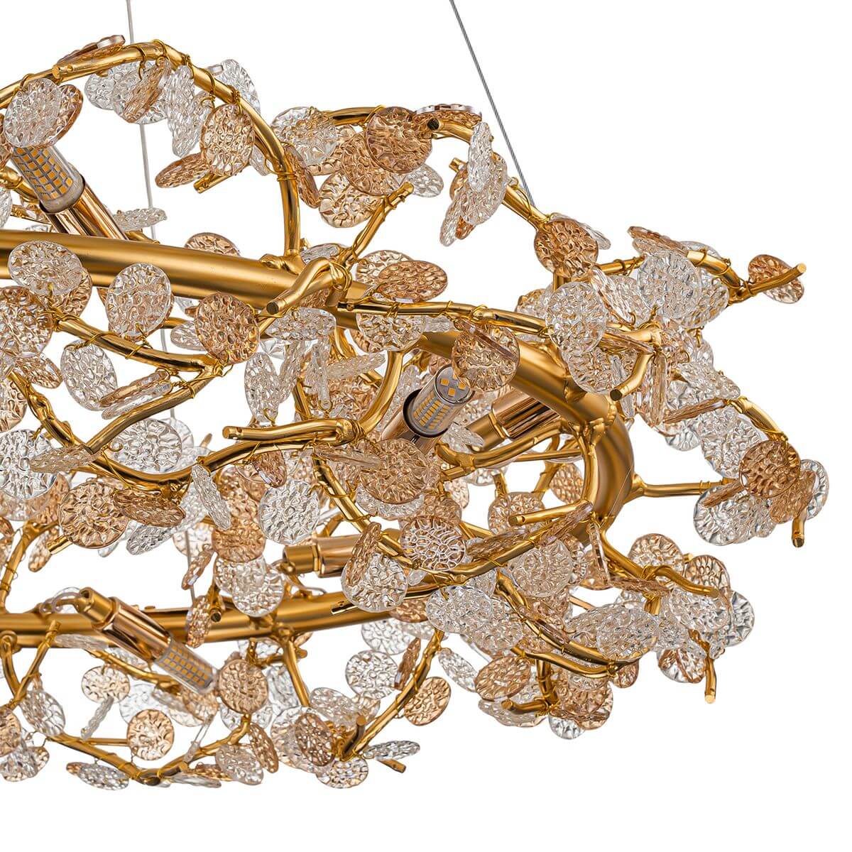 Подвесная люстра Indigo Splendore 11042/12P Gold V000421 1