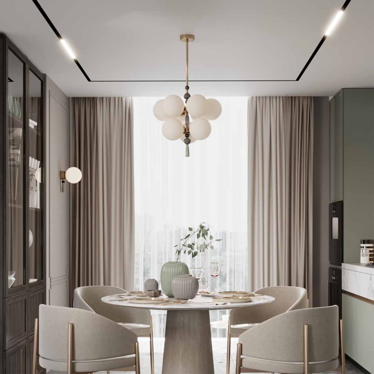 Подвесная люстра Odeon Light Exclusive Palle 5405/6 3