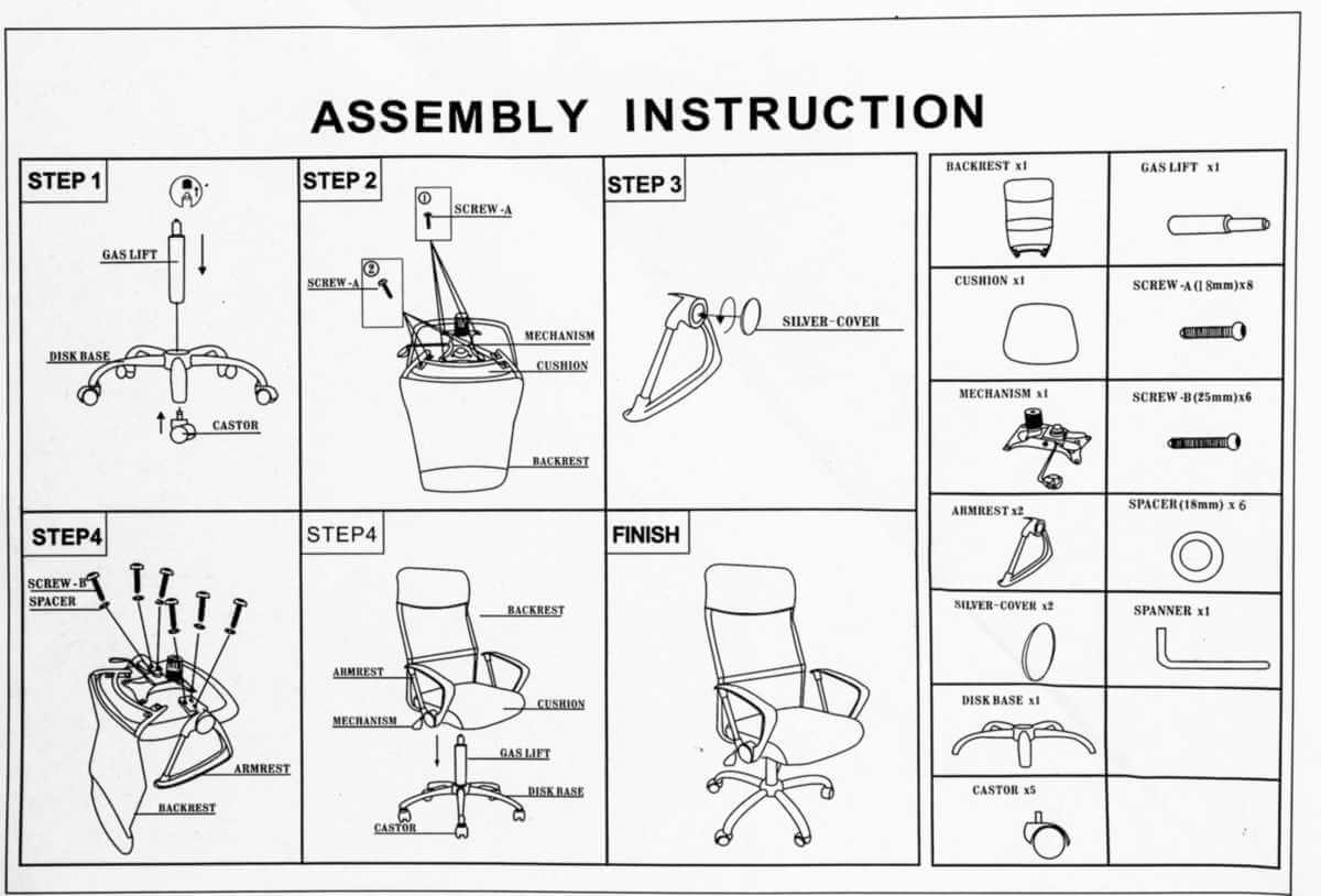 Офисное кресло Woodville Arano 1646 1