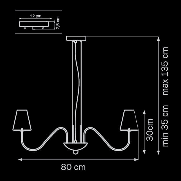 Подвесная люстра Lightstar Diafano 758084 изображение 2 Подвесная люстра Lightstar Diafano 758084 Фото № 2