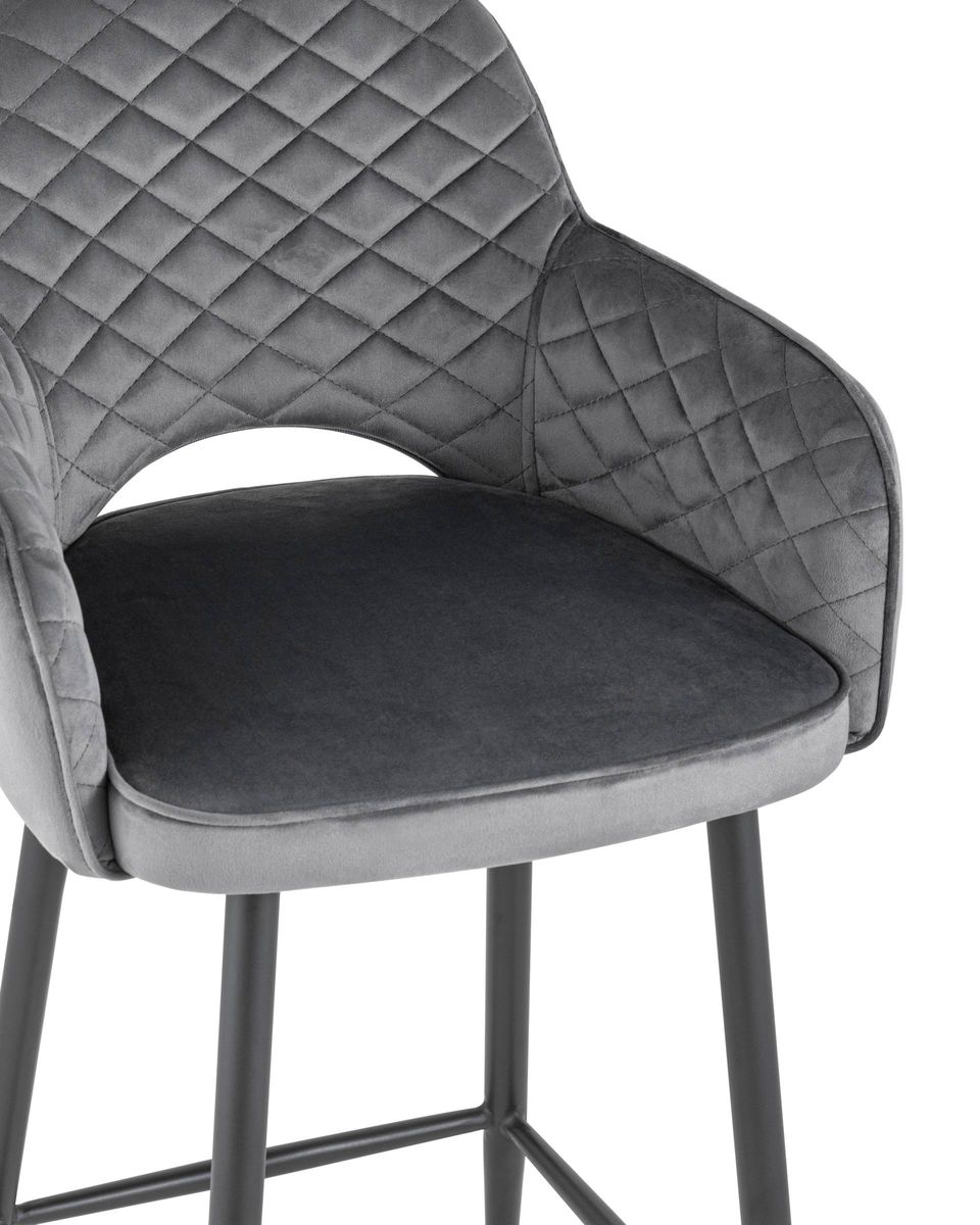 Полубарный стул Stool Group Венера диамант MC16-2YSC Velvet HLR-21 Dual 2