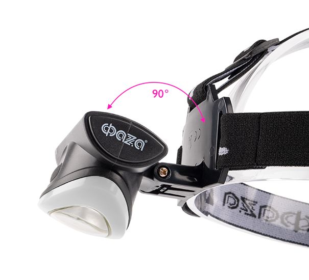 Налобный светодиодный фонарь ФАZA от батареек 170 лм 70х52 H5-L3W-gy 4