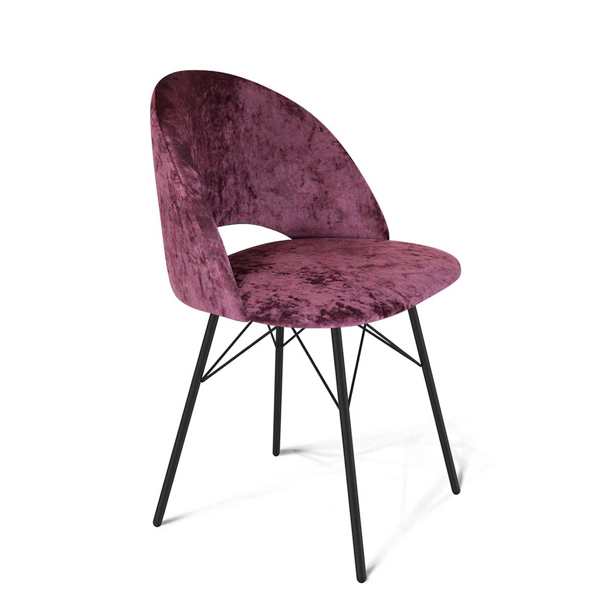 Офисный стул Sheffilton SHT-ST34/S64 вишневый джем/черный муар 6789983302