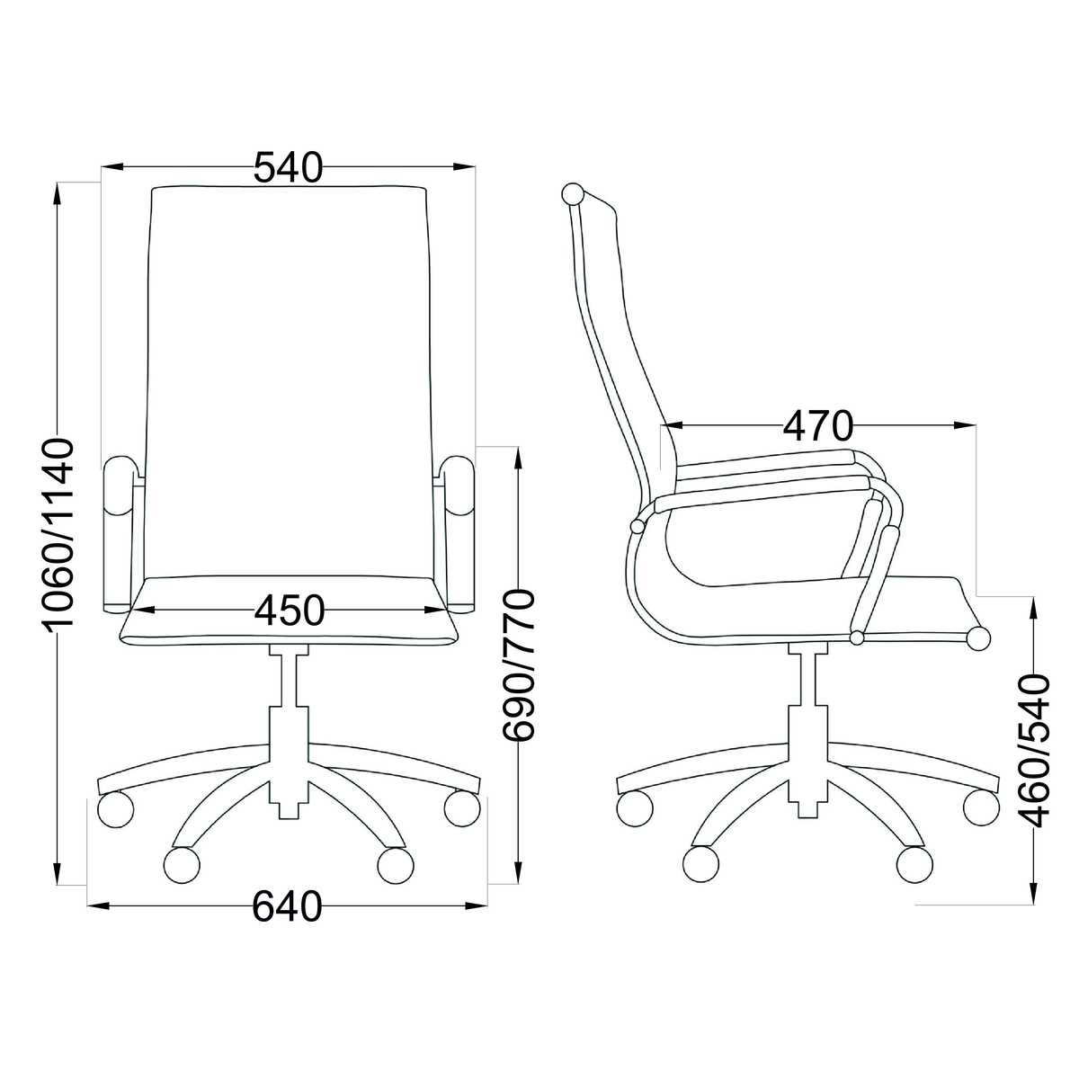 Офисное кресло AksHome Elegance серый, ткань 46309 1