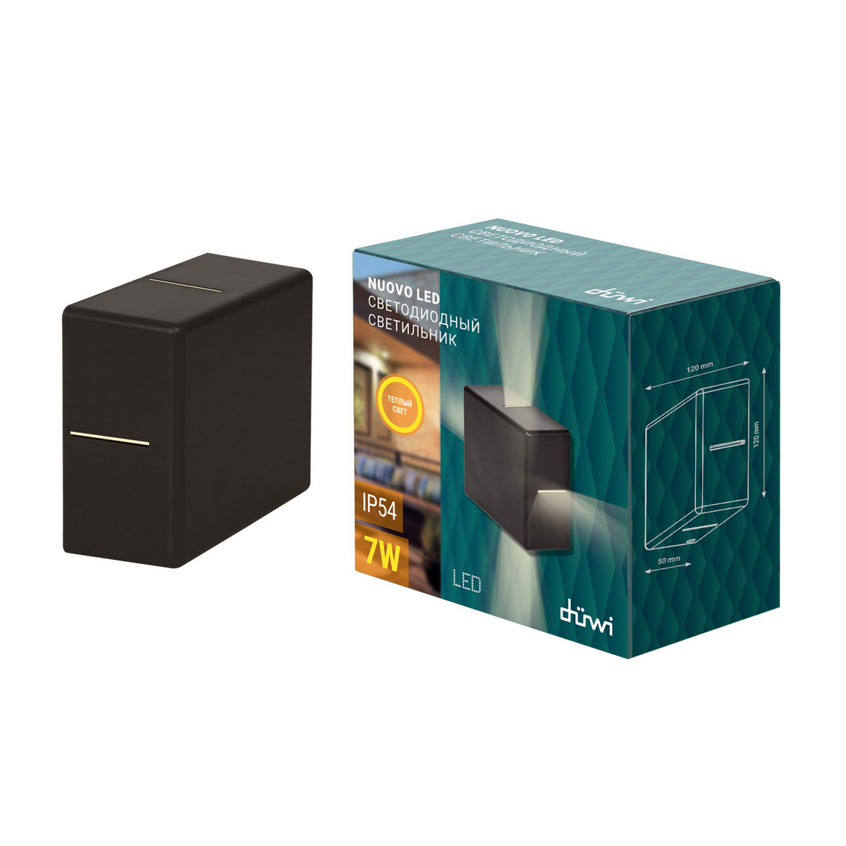 Уличный настенный светодиодный светильник Duwi Nuovo LED 24274 1 1