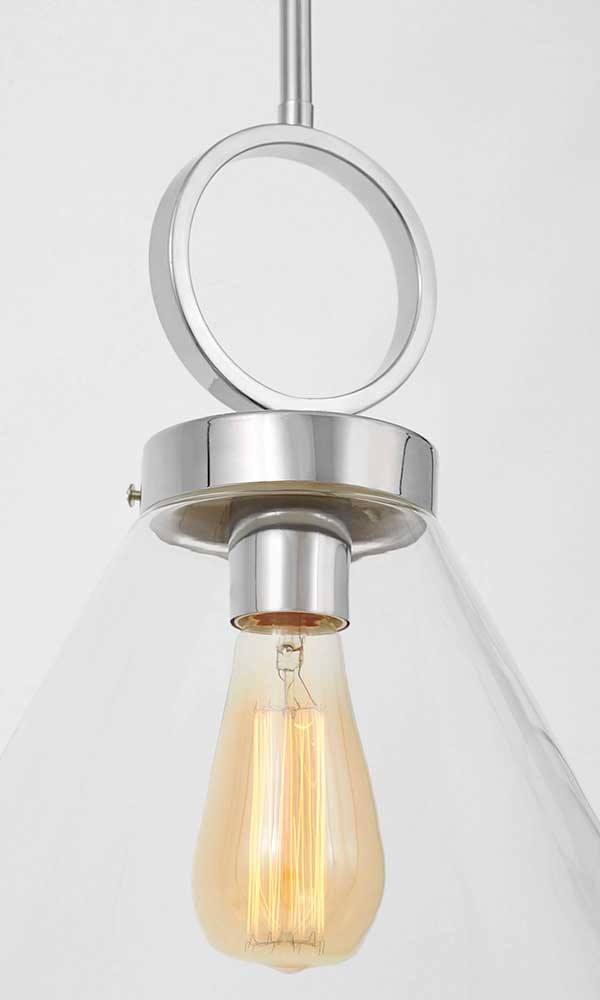 Подвесной светильник Lumina Deco Fermini LDP 6845-1 CHR+PR 3