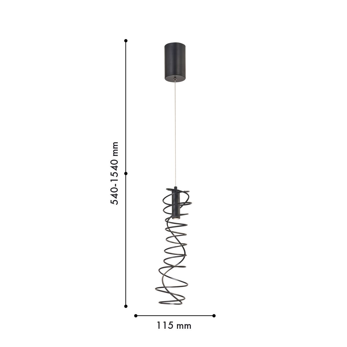 Подвесной светодиодный светильник Favourite Fontes 4555-2P 1