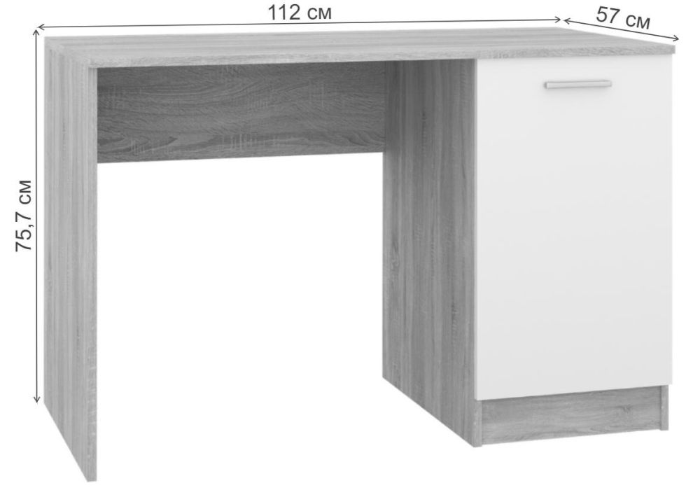 Письменный стол Woodville Бишоп 4 559241 1