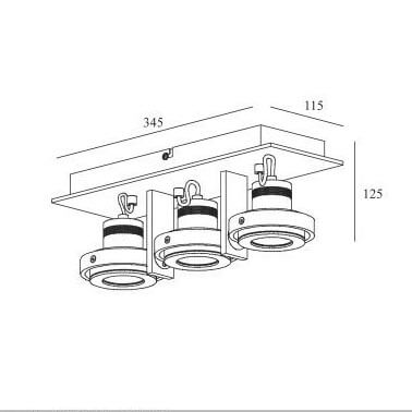 Спот Lucide Landa II 17906/16/12 изображение 2 Спот Lucide Landa II 17906/16/12 Фото № 2