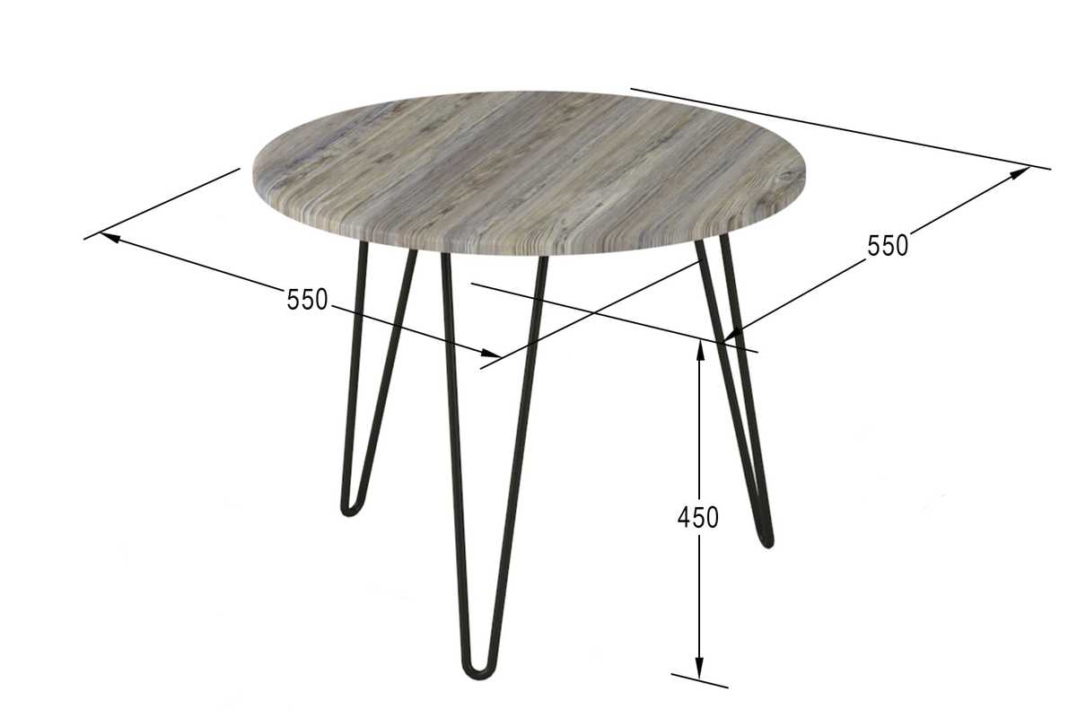 Журнальный стол Мебелик Рид 430 006357 2