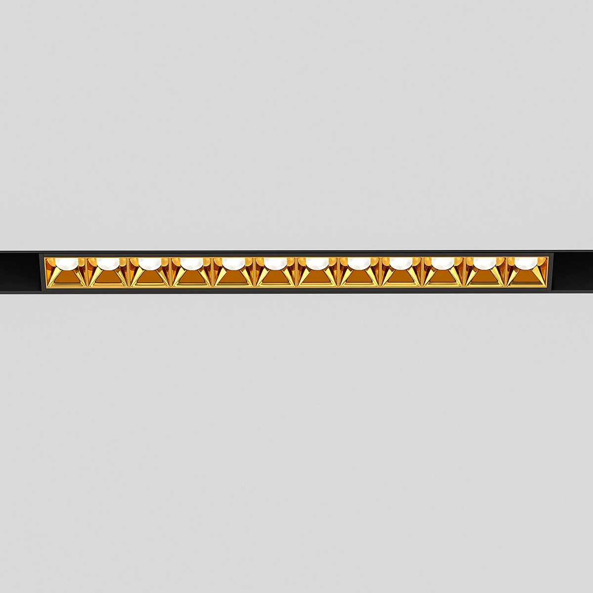 Трековый светодиодный светильник Elektrostandard Slim Magnetic Artas 85103/01 черный/золото a064529 1