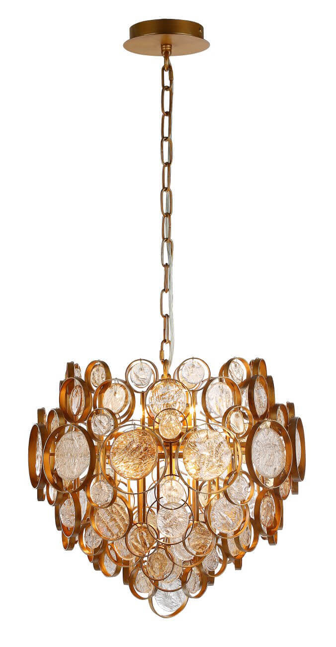 Подвесной светильник Crystal Lux Deseo SP6 D460 Gold 2