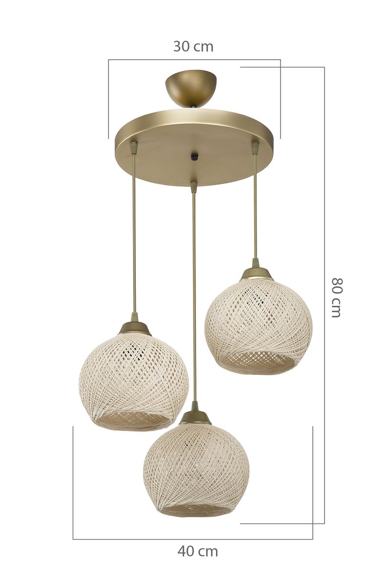 Подвесная люстра Toplight Lizbeth TL1612R-03BB 3