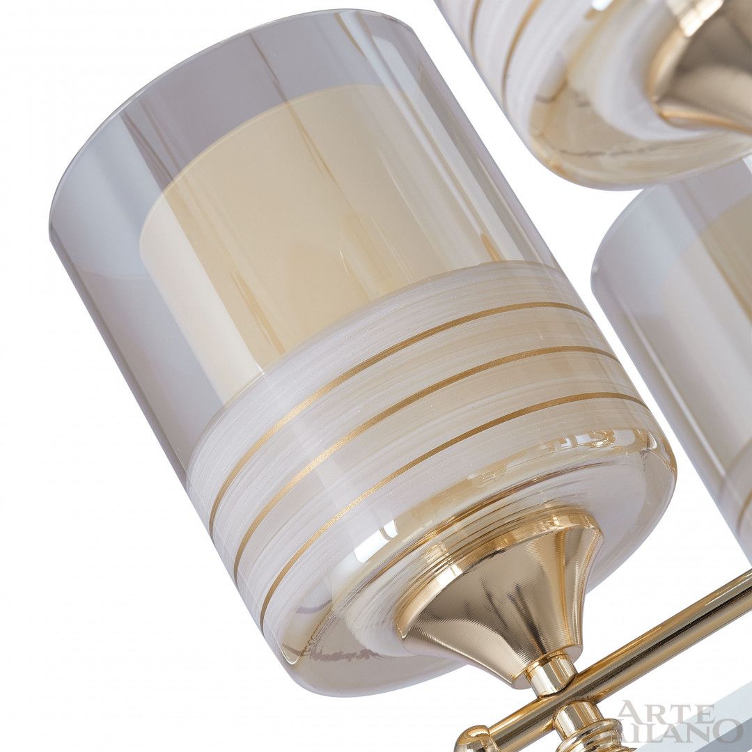 Подвесная люстра Arte Milano Florentia-6087 306087/8 Wh/Gd 4