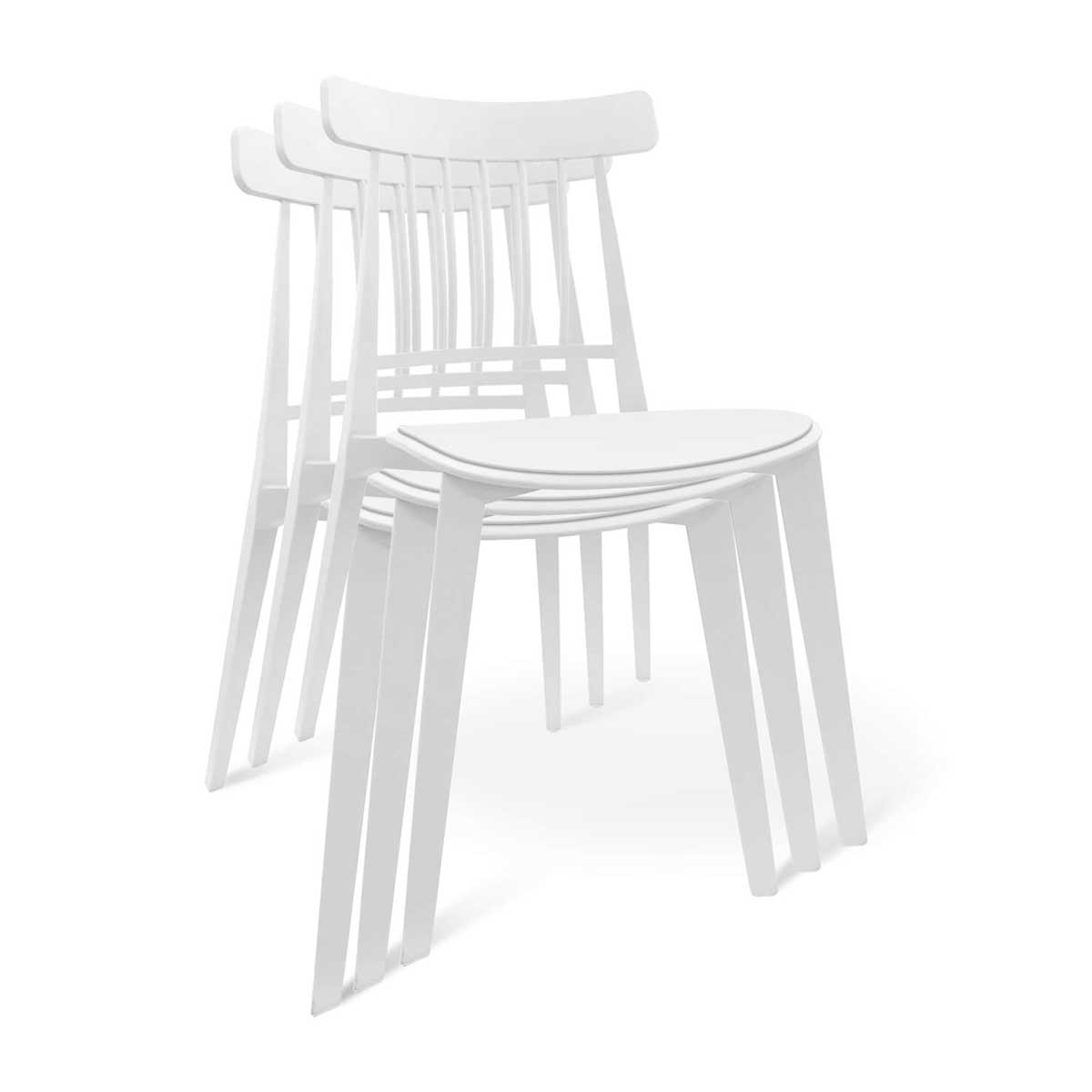 Кухонный стул Sheffilton SHT-S108-P белый/белый 9002324203