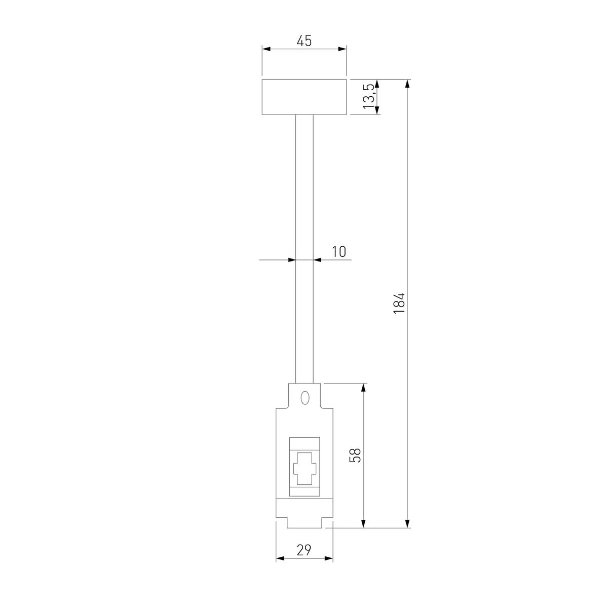 Декоративная стойка Elektrostandard Esthetic Magnetic 85143/00 a065435 4