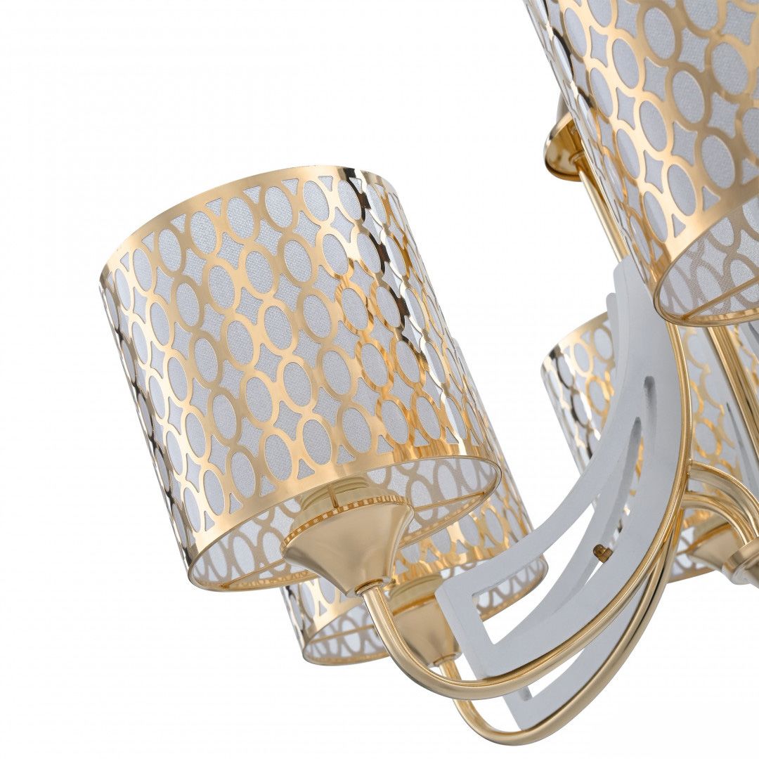 Подвесная люстра Arte Milano Florentia-3387 303387/6 Wh/Gd 2