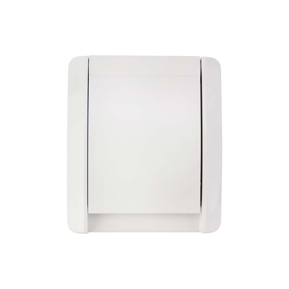 Розетка одноместная INDUSTRIAL IP54 с заземлением, о/у, белая KRANZ KR-78-0816 1