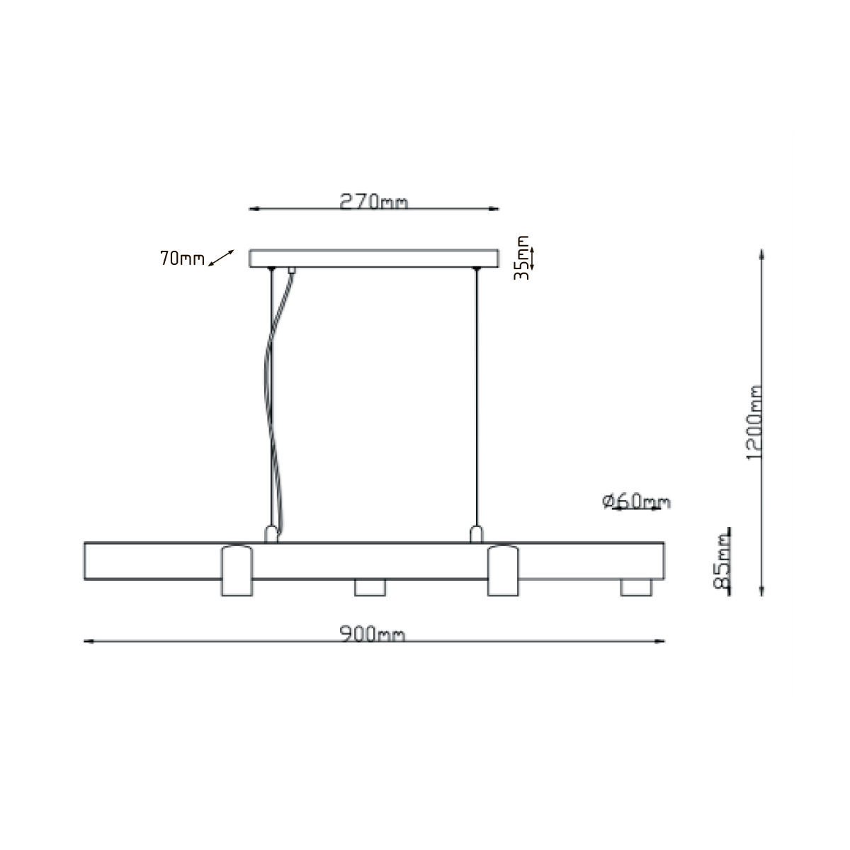 Подвесной светильник Vele Luce Chela VL10142P14 4
