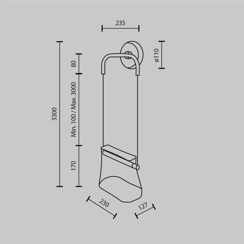 Бра Maytoni Cabaret MOD170WL-L8BS3K1 1