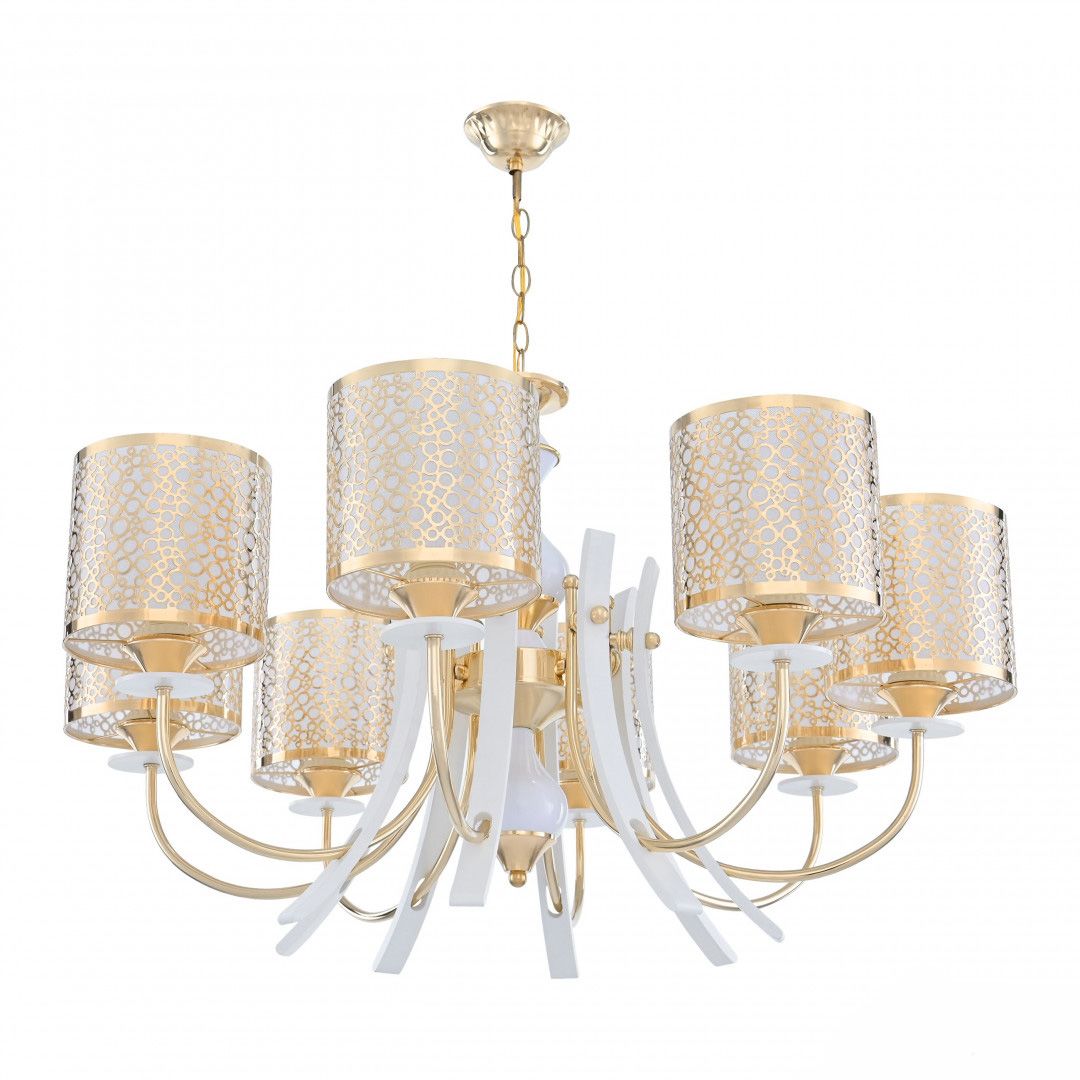 Подвесная люстра Arte Milano Florentia-6067 306067/8 Wh/Gd 5