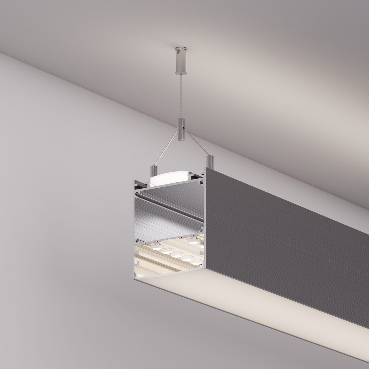 Профиль Arlight Line-6070-3000 Anod Black 047506 2