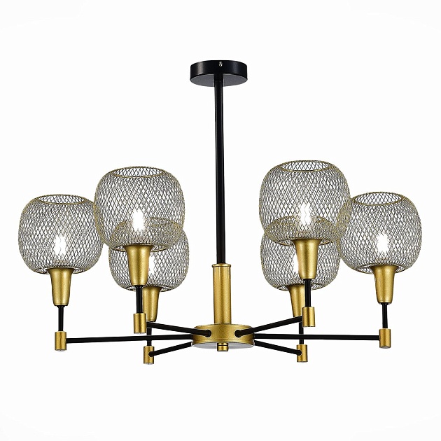 Потолочная люстра Evoluce Elitis SLE1137-402-06 изображение Потолочная люстра Evoluce Elitis SLE1137-402-06 Фото №