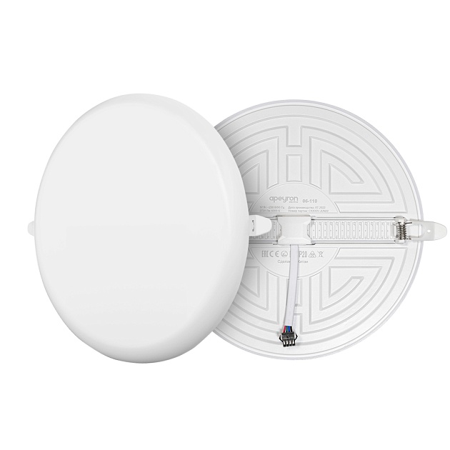 Светодиодная панель безрамочная Apeyron 06-110 изображение Светодиодная панель безрамочная Apeyron 06-110 Фото №