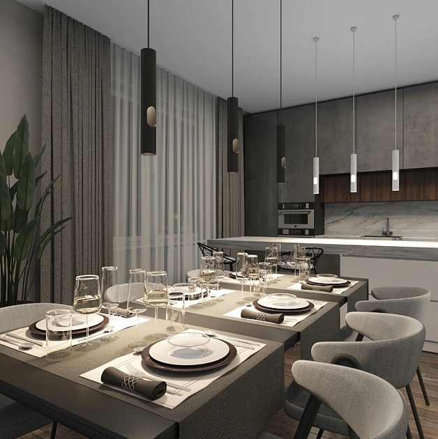 Подвесной светильник Denkirs Aero DK4045-BK изображение 4 Подвесной светильник Denkirs Aero DK4045-BK Фото № 4