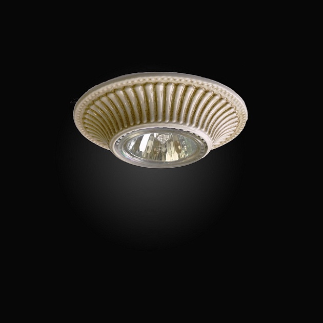 Встраиваемый светильник Reccagni Angelo Spot 1078 Bianco Antico изображение Встраиваемый светильник Reccagni Angelo Spot 1078 Bianco Antico Фото №