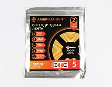 Светодиодная лента Ambrella Light 9,6W/m 120LED/m 2835SMD теплый белый 5M GS1101 3