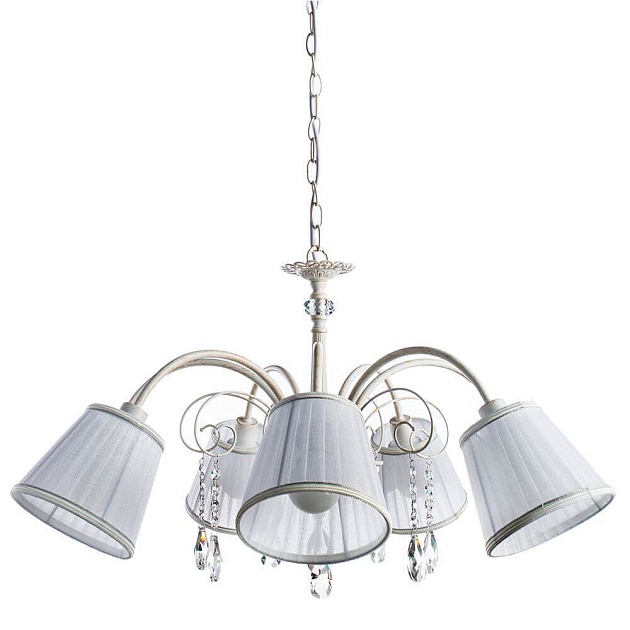 Подвесная люстра Arte Lamp Alexia A9515LM-7WG изображение Подвесная люстра Arte Lamp Alexia A9515LM-7WG Фото №