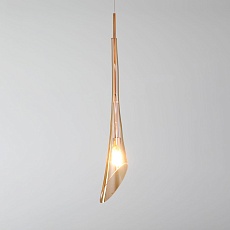 Подвесной светильник Eurosvet Folio 50224/1 янтарный 4