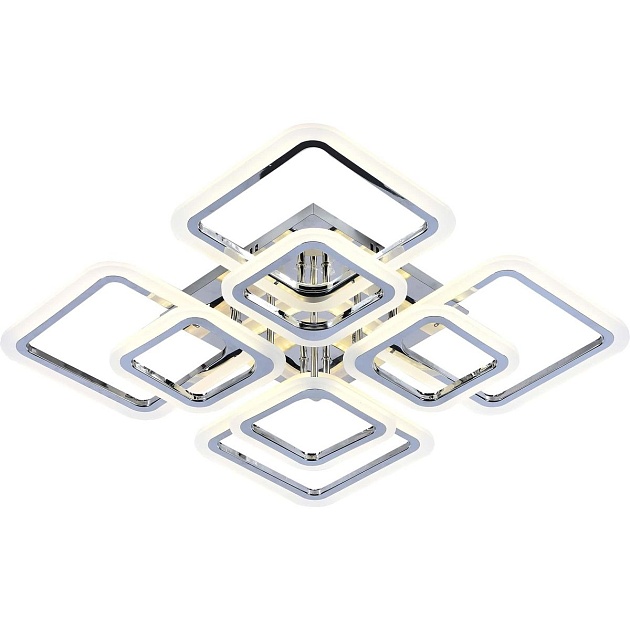 Потолочная светодиодная люстра Evoled Qutro SLE200412-08 изображение Потолочная светодиодная люстра Evoled Qutro SLE200412-08 Фото №