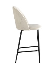 Полубарный стул Stool Group Логан велюр бежевый AV 413-Cc-08(PP) 3