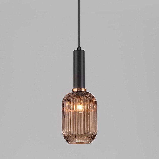 Подвесной светильник Eurosvet 50181/1 янтарь Фото № 