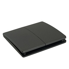 Выключатель двухклавишный беспроводной Feron Smart графит TM92 51024 5