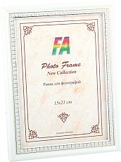 Фоторамка FA пластик Касабланка белый 10х15 (36/1080) Б0034884