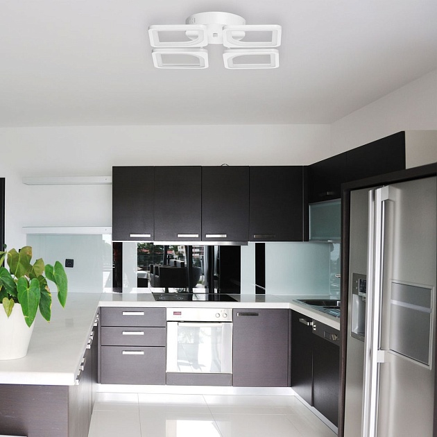 Потолочная светодиодная люстра De Markt City Мадлен 424015104 Фото № 9