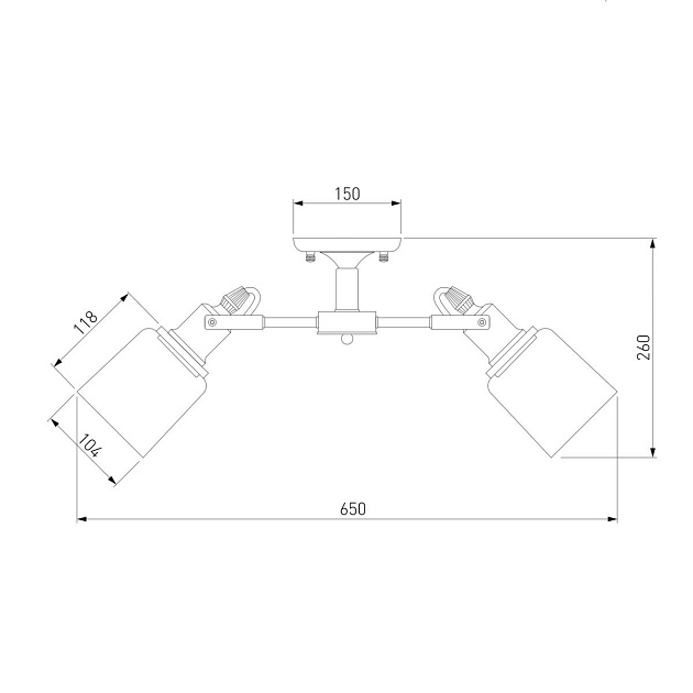 Потолочная люстра Eurosvet Astor 70111/5 черный изображение 2 Потолочная люстра Eurosvet Astor 70111/5 черный Фото № 2