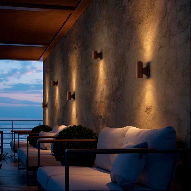 Уличный настенный светильник Novotech Street Landscape 370406 Фото № 5