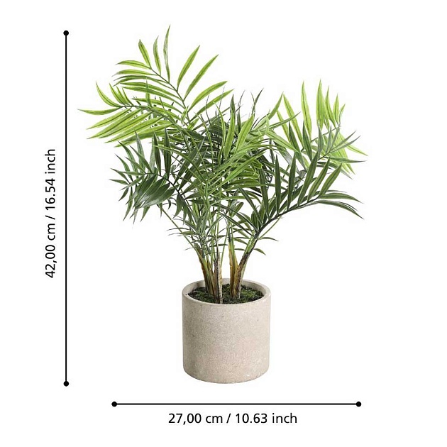 Искусственное растение Eglo TOBETSU 428013 изображение 4 Искусственное растение Eglo TOBETSU 428013 Фото № 4