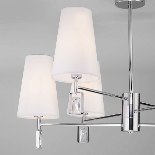 Потолочная люстра Eurosvet Milazzo 60137/6 хром Фото № 4