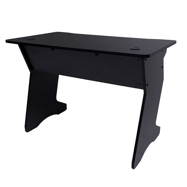 Компьютерный стол AksHome Flyer черный, мдф с карбоновым покрытием 80337 Фото № 7