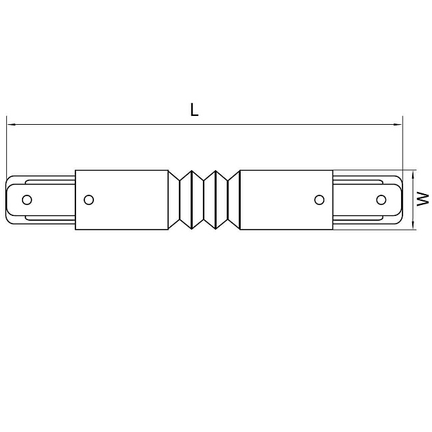 Коннектор гибкий Lightstar Barra 502159 Фото № 3