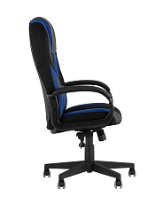 Игровое кресло TopChairs ST-Cyber 9 черный/синий текстиль/экокожа ST-Cyber 9 BLUE 3