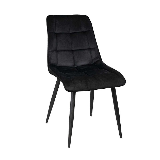 Кухонный стул AksHome Fred черный, велюр 76437 Фото № 
