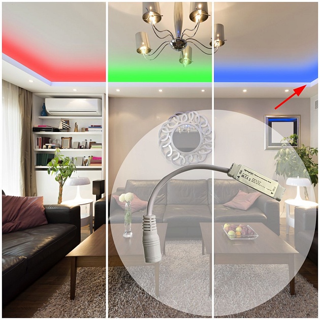 Мини-усилитель RGB Apeyron 12/24V 04-25 изображение 5 Мини-усилитель RGB Apeyron 12/24V 04-25 Фото № 5