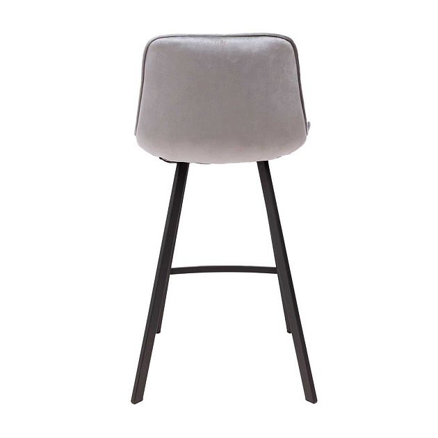 Барный стул AksHome Leros светло-серый, велюр 81473 изображение 13 Барный стул AksHome Leros светло-серый, велюр 81473 Фото № 13